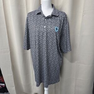 FootJoy Black and White Polo Shirt